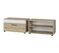 Vicco Meuble mural Berno, Sonoma/blanc, 2 pièces Sonoma/blanc G