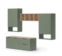 Vicco Meuble-paroi Wido Vert