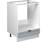 Vicco Meuble pour four Fame-Line, 60 cm sans plan de travail, Bleu clair-gris/Blanc