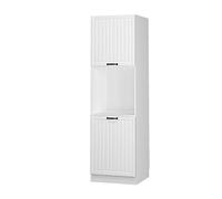 Vicco meuble pour four Fame-Line, Blanc campagne, 60 cm ouvert