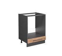 Vicco Meuble pour Four Fame-Line, Chêne de Force doré, 60cm sans PT