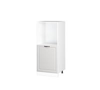 Vicco Meuble pour Four R-Line, Blanc Campagne, 60cm, pour Une Combinaison Libre au Sein de systèmes de Cuisine modulaires