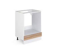 Vicco Meuble pour Four R-Line, Sonoma, 60cm sans PT
