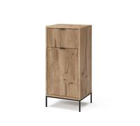Vicco Meuble Salle de Bain Eliza, Chêne Viking, 40x87cm