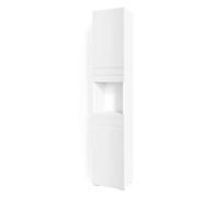 Meuble salle de bain Fredd, 36.4x190.5cm, Blanc Haute brillance, Vicco 30380