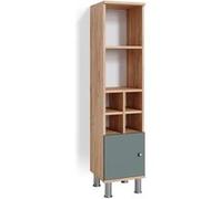 Vicco Meuble salle de bain Fynn, Vert, 30x130.6cm petite porte Vert G