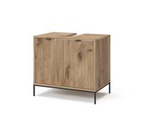 Vicco Meuble sous-lavabo Eliza, Chêne Viking, 70x63cm