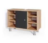 Vicco Meuble sous lavabo Fynn, Anthracite, 80x54cm