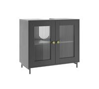 Vicco Meuble sous lavabo Malte, Gris, 60x58cm
