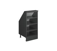 Vicco Meuble sous Pente R-Line, Anthracite, 40cm avec 4 Compartiments