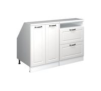 Vicco Meuble sous Pente R-Line, Blanc Campagne, 120cm