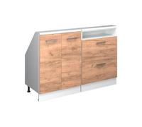 Vicco Meuble sous Pente R-Line, Chêne doré, 120cm