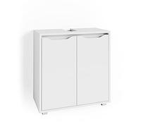Vicco Meuble sous Vasque Simple Ruben, Blanc, 60 x 62.5 cm