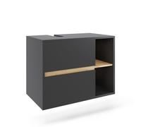Vicco Meuble sous Vasque Viola, Gris/Artisan, 80x60cm