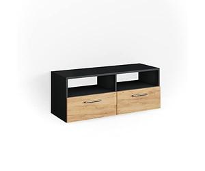 Vicco Meuble TV Diego, Anthracite, 95x38cm