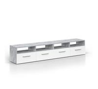Vicco Meuble TV Diego, Béton, 190x38cm