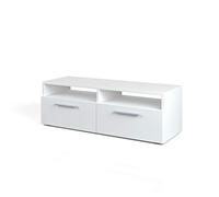 Vicco Meuble TV Diego, Blanc, 95x38cm