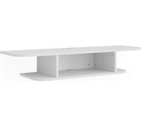 Vicco meuble tv Lorio, 105 x 18.2 cm compartiments ouverts, Blanc