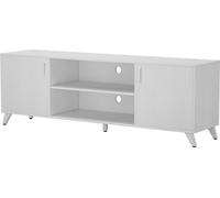 Vicco meuble tv Maceio, 160 x 54.5 cm avec 2 portes, Blanc