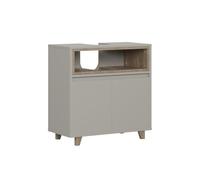 Vicco Meuble Vasque Simple Elnor, Grège, 60x61cm
