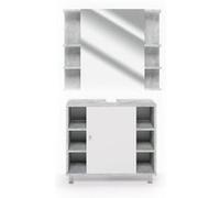 Vicco Meubles bain Fynn, Béton, 2 parties Béton G