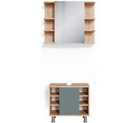 Vicco Meubles bain Fynn, Vert, 2 parties Vert G