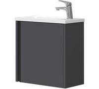 Vicco Ensemble de Meubles de Salle de Bain Kleo, Anthracite, 2 Parties