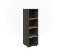 Vicco Midischrank Irma, Anthracite/Artisan, 30x95cm 4 Compartiments de Rangement, pour Le Rangement des Accessoires de Salle de Bain et des Articles de Toilette