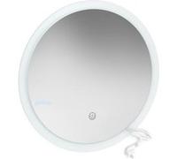 Vicco Miroir mural , Blanc, 50x50cm Rond Blanc G