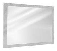 Vicco Miroir Mural Kiko, Béton/Blanc, 45 x 60 cm