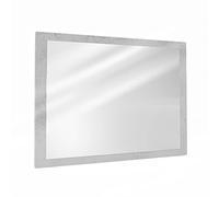 Vicco Miroir Mural Kiko, Béton/Blanc, 45 x 60 cm