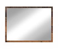 Vicco Miroir Mural Kiko, Chêne Rustique, 45x60cm, pour Montage Mural, combinable avec Les Meubles de Salle de Bain Kiko