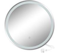 Vicco Miroir mural Lumos, Blanc, 70cm avec interrupteur tactile Blanc G