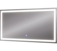 Vicco Miroir mural Miral, 50x100cm avec éclairage frontal, Verre