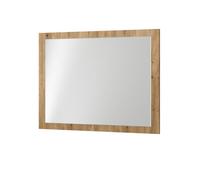 Vicco Miroir Mural Selena, Chêne Artisan, 70x55cm, adapté au Montage Mural pour Une Installation Peu encombrante