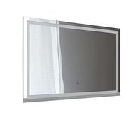 Vicco Miroir Mural Viola, Verre, 110 x 70 cm avec éclairage LED