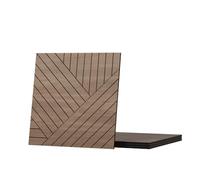 Vicco Panneau Mural Chêne | 4 pièces, gauche, pour un montage mural vertical pour l’aménagement décoratif des espaces