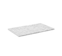 Vicco Plan de Travail Cuisine R-Line, Blanc/marbre, 100cm