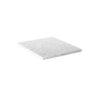 Vicco Plan de Travail Cuisine R-Line, Blanc/marbre, 50cm