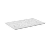 Vicco Plan de Travail Cuisine R-Line, Blanc/marbre, 97cm