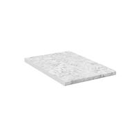Vicco Plan de Travail Cuisine R-Line, Blanc/marbre, 40cm, adapté au Montage sur des Meubles Bas et des Plans de Travail