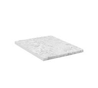 Vicco Plan de Travail Cuisine R-Line, Blanc/marbre, 45cm, adapté au Montage sur des Meubles Bas et des Plans de Travail