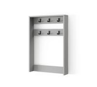 Vicco Portemanteau Mural Eliza, Gris, 60x85cm