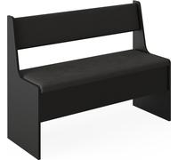 Vicco Banquette d'angle Salle à Manger Roman, Noir, 106.6 x 41.5 cm