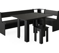 Vicco Roman, 120 x 210 cm avec table, Noir