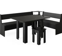 Vicco Roman, 150 x 210 cm avec table, Noir