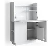 Vicco Secrétaire bureau Alena, Blanc, 85x27cm Blanc G