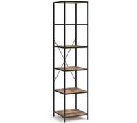 Vicco Séparateur de pièce Fyrk, Chêne Rustique/Noir, 40 x 174 cm