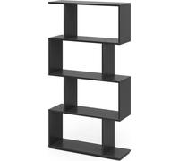 Vicco Séparateur d'espace Levio, 70x132.1cm 4 compartiments, Noir