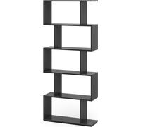 Vicco Séparateur d'espace Levio, 70x164.1cm 5 compartiments, Noir